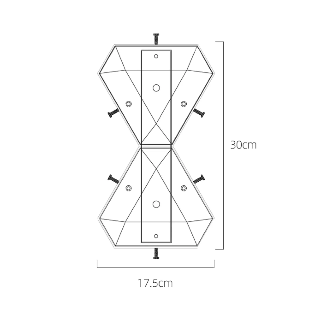 Настенный светильник GALLERY WALL H30 от ImperiumLoft