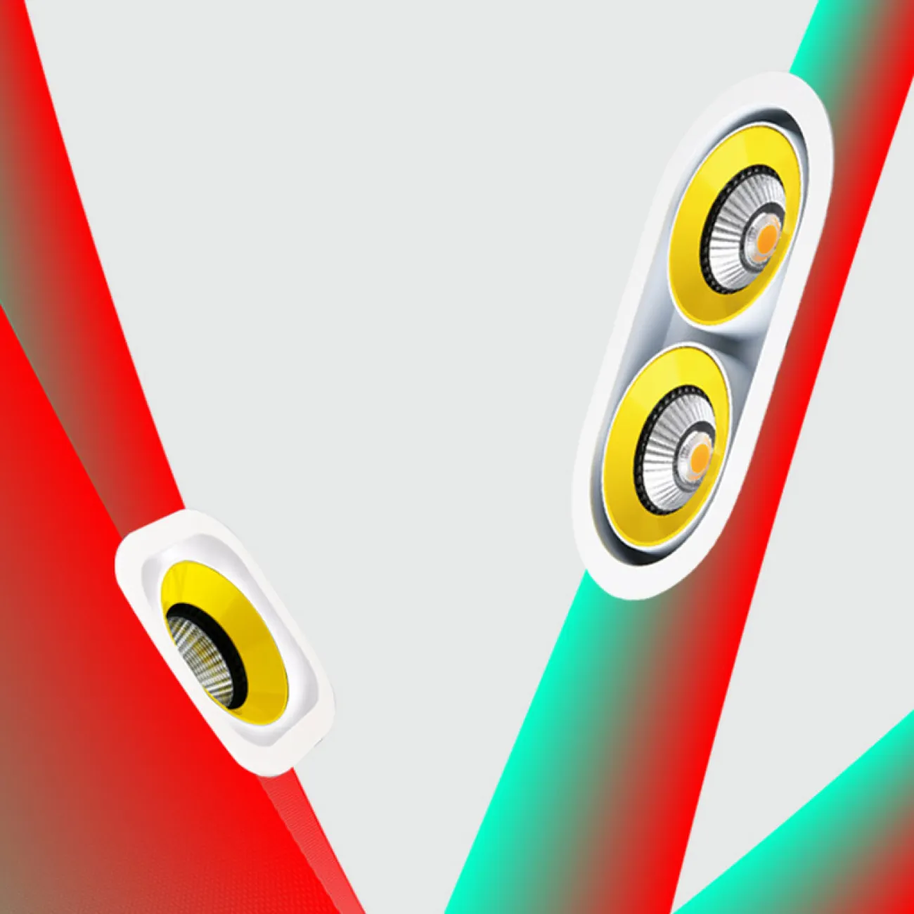 Точечный светильник REXTON B L2 Grey White 4000 К от ImperiumLoft