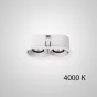 Точечный светильник REXTON B L2 Grey White 3000 К от ImperiumLoft