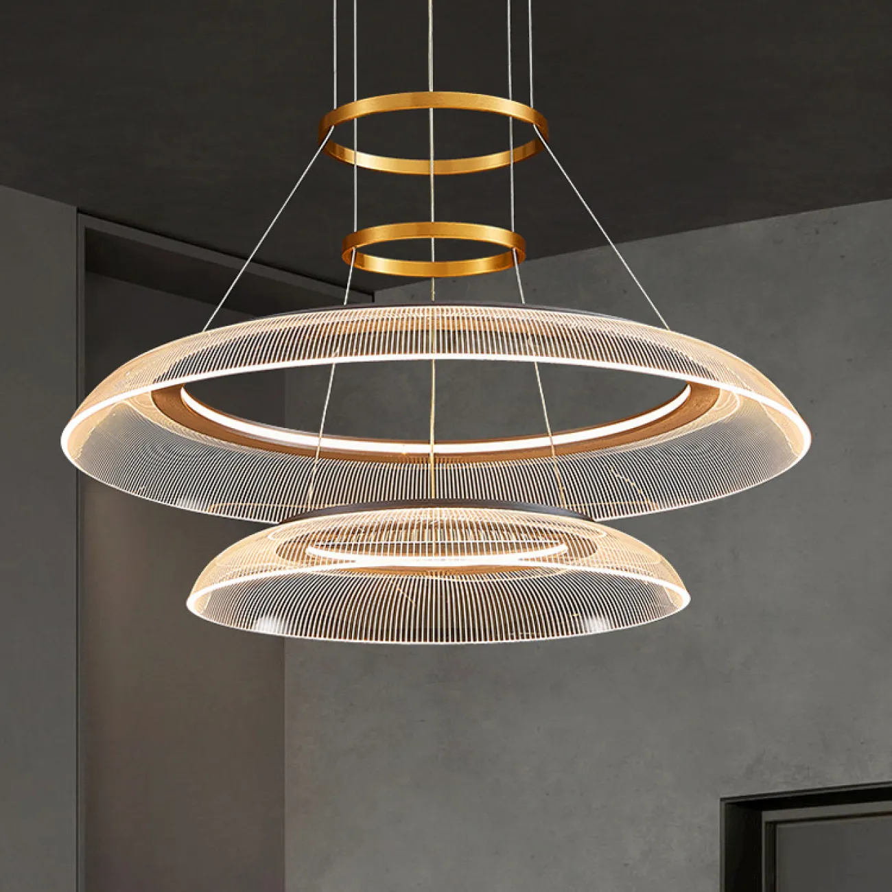 Подвесная люстра VIDIA D60+60+80 от ImperiumLoft