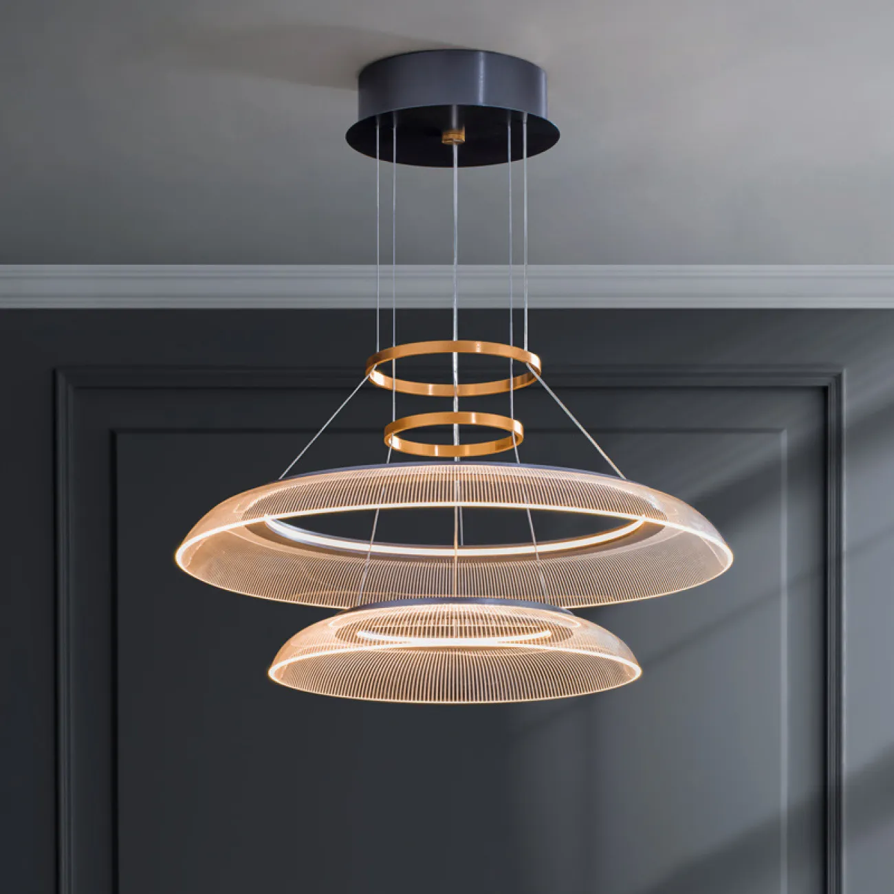 Подвесная люстра VIDIA D60+60+80 от ImperiumLoft