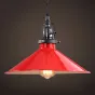 Красный подвесной светильник Loft Factory filament RED от LaLume