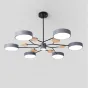 Люстра на штанге MEADE 7 lamps Grey от ImperiumLoft