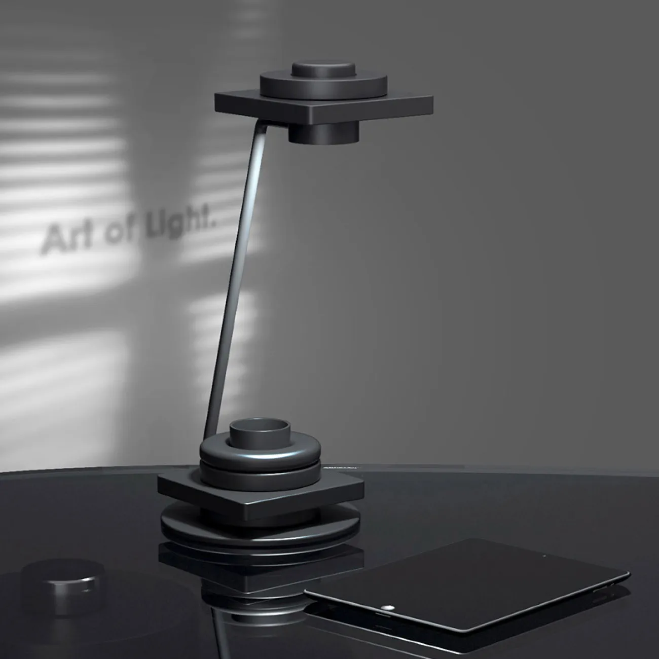 Настольная лампа KIRKE Pink Круг от ImperiumLoft