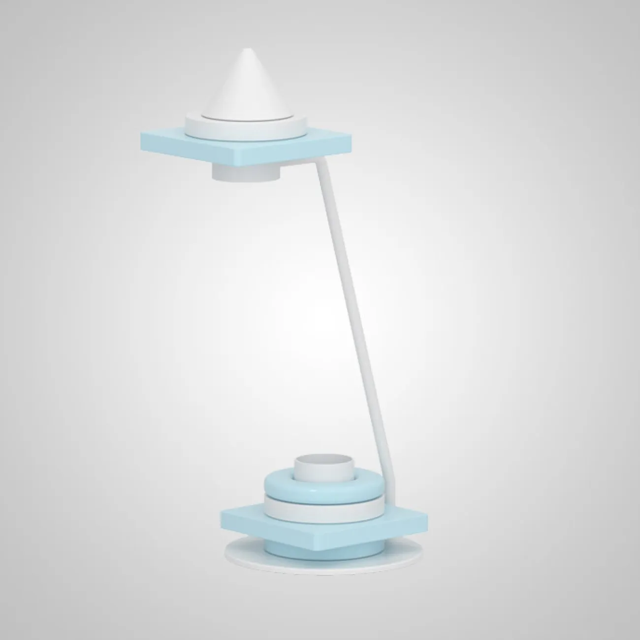 Настольная лампа KIRKE Pink Круг от ImperiumLoft