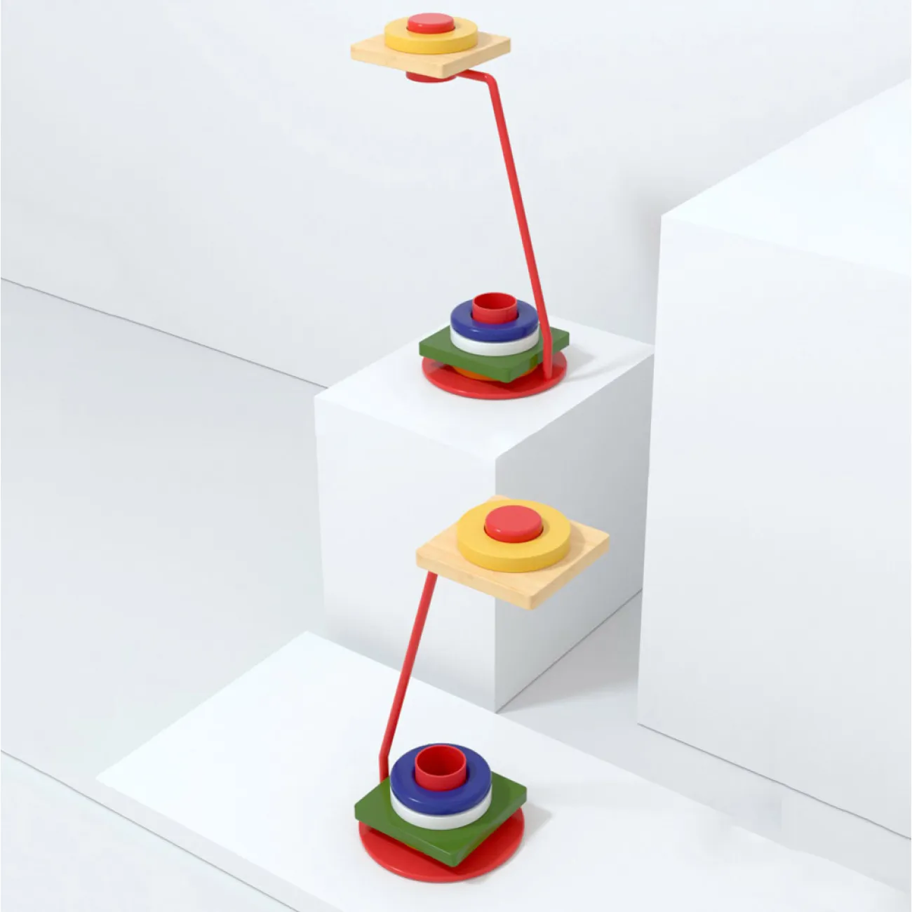 Настольная лампа KIRKE Pink Круг от ImperiumLoft