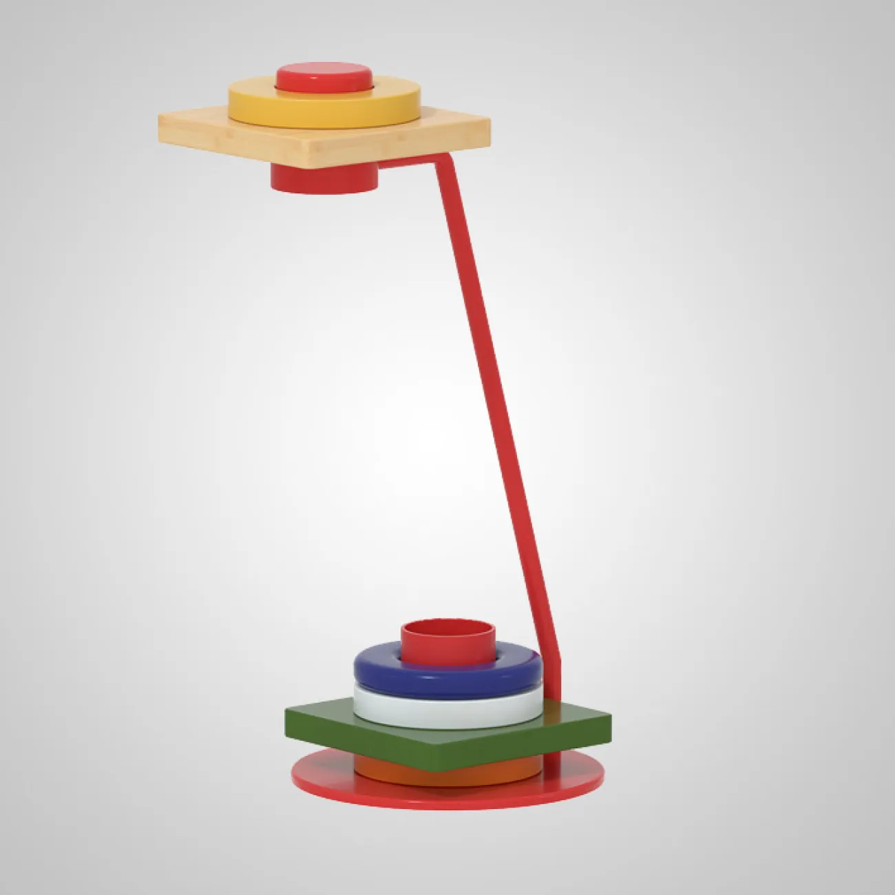 Настольная лампа KIRKE Pink Круг от ImperiumLoft