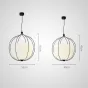 Подвесной светильник PHEZALIS D40 Black от ImperiumLoft