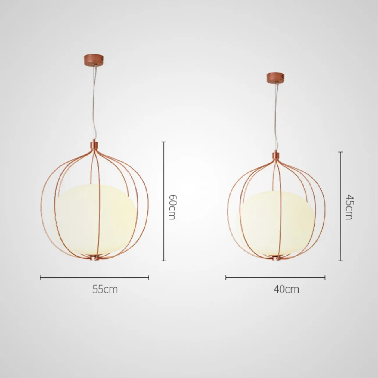 Подвесной светильник PHEZALIS D55 Copper от ImperiumLoft