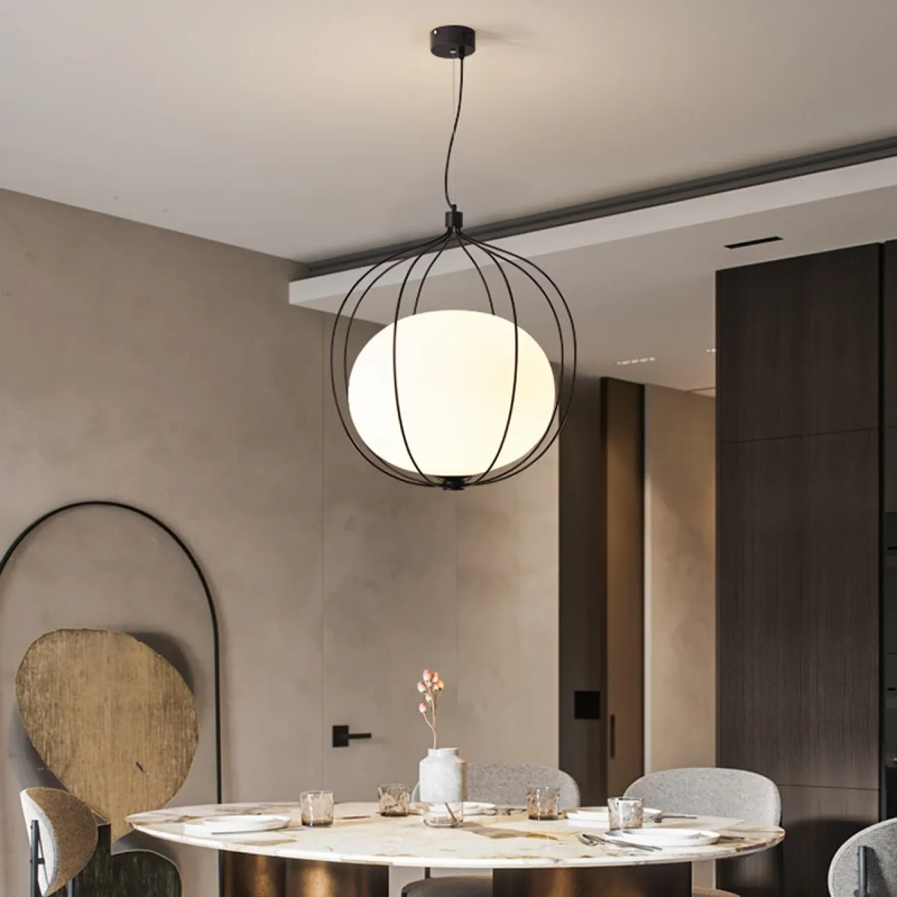 Подвесной светильник PHEZALIS D40 Black от ImperiumLoft