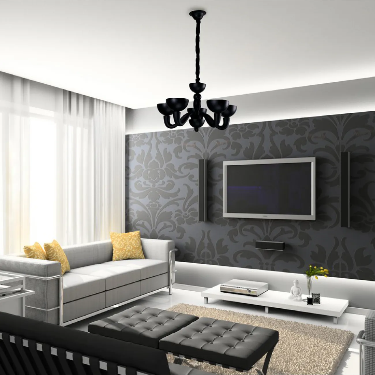 Потолочная люстра MILITO L5 от ImperiumLoft