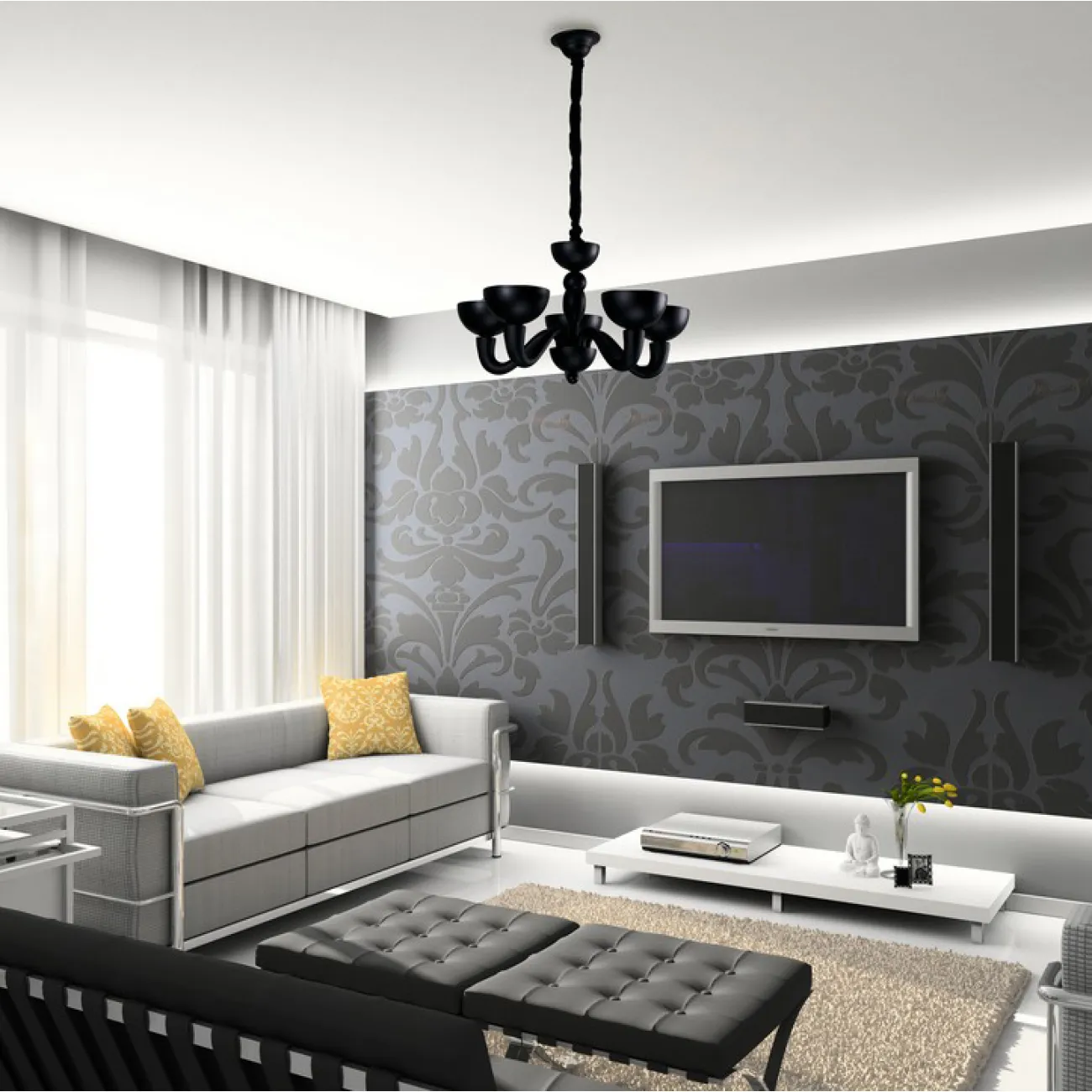 Потолочная люстра MILITO L8 от ImperiumLoft Потолочная люстра MILITO L8 от ImperiumLoft