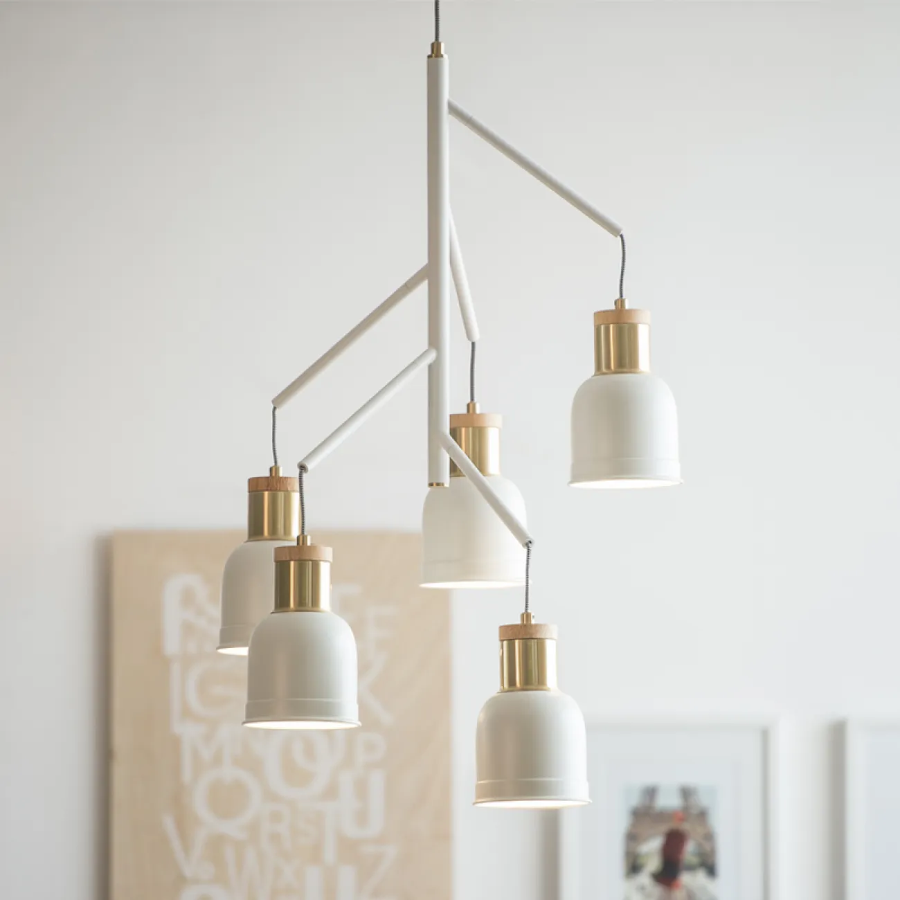 Подвесной светильник NORDLAND D40 White от ImperiumLoft