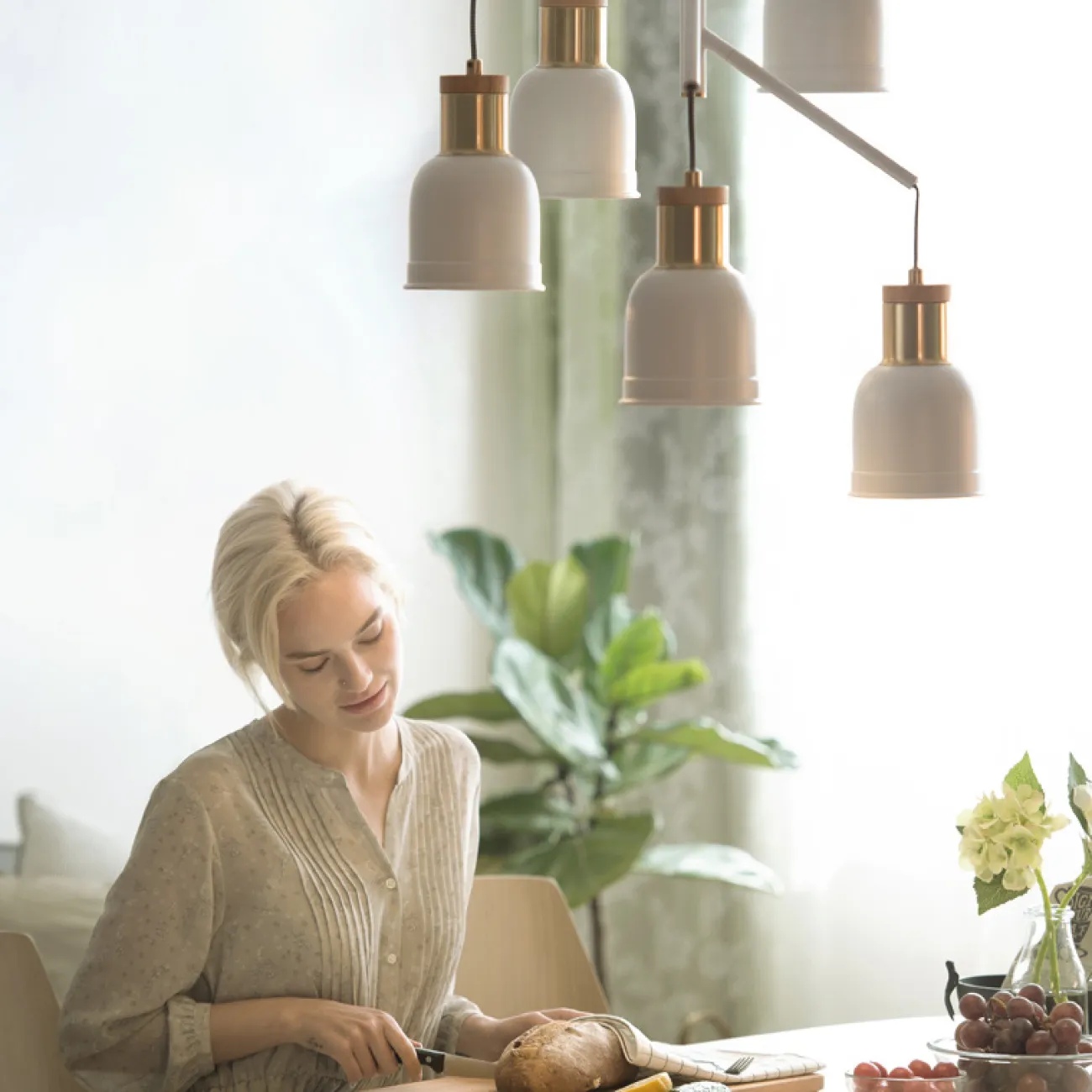 Подвесной светильник NORDLAND D40 White от ImperiumLoft