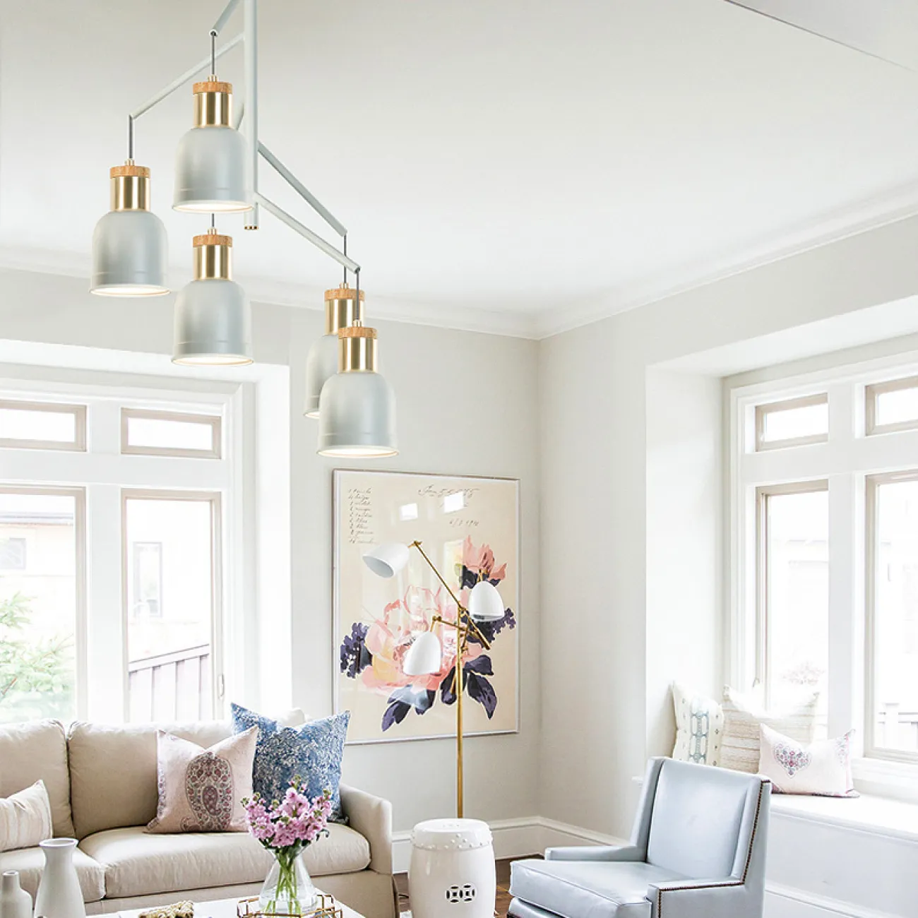 Подвесной светильник NORDLAND D40 White от ImperiumLoft