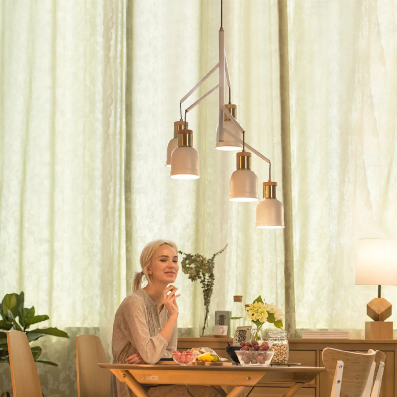 Подвесной светильник NORDLAND D40 White от ImperiumLoft