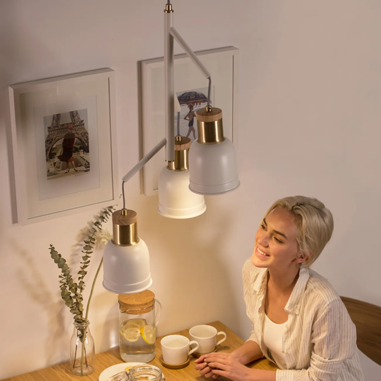 Подвесной светильник NORDLAND D40 White от ImperiumLoft