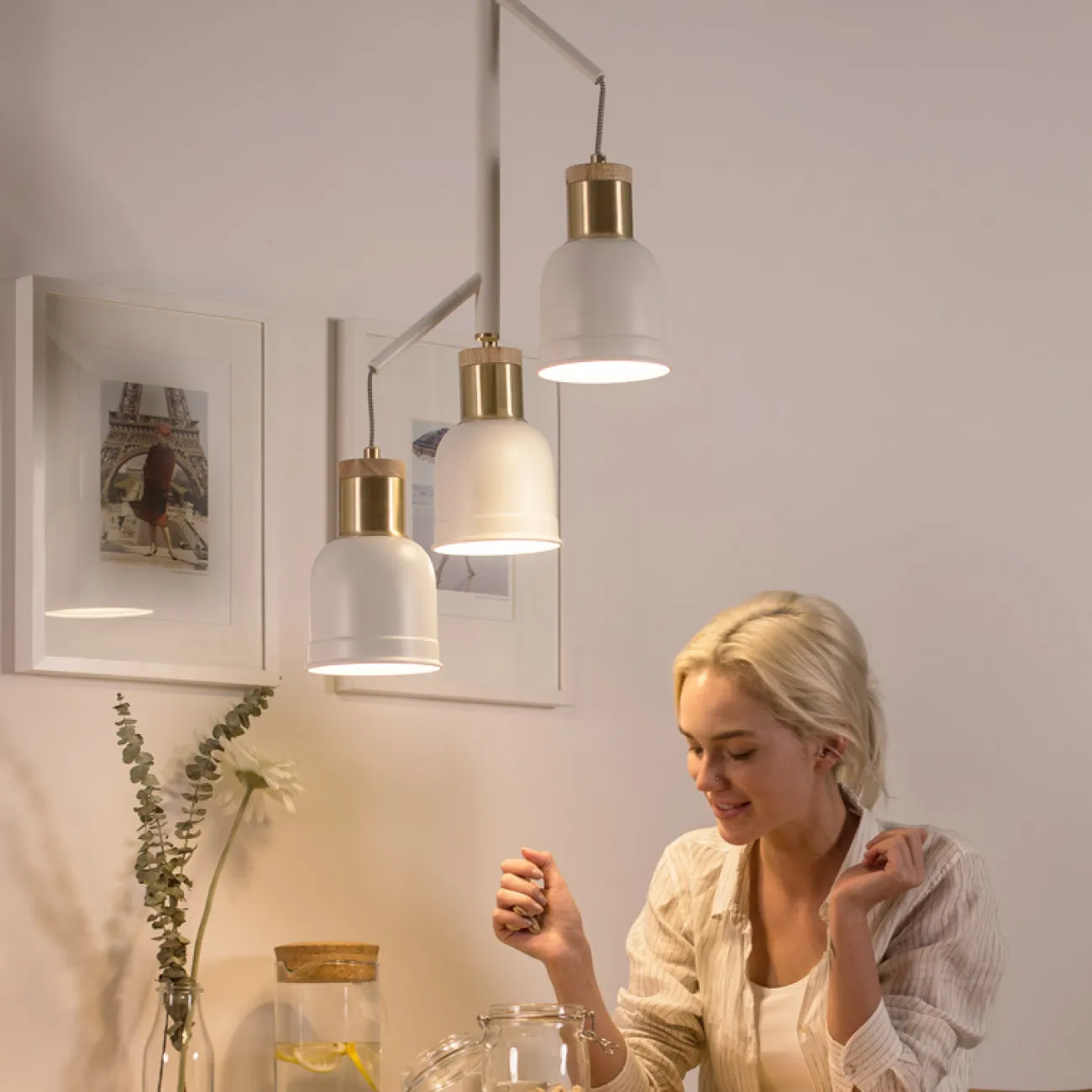 Подвесной светильник NORDLAND D40 White от ImperiumLoft