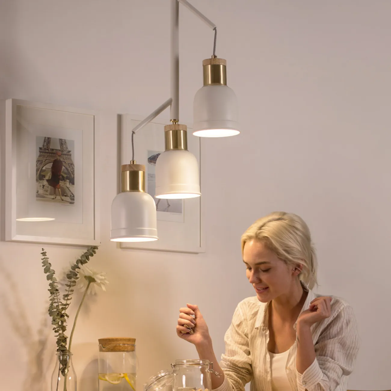 Подвесной светильник NORDLAND D40 White от ImperiumLoft