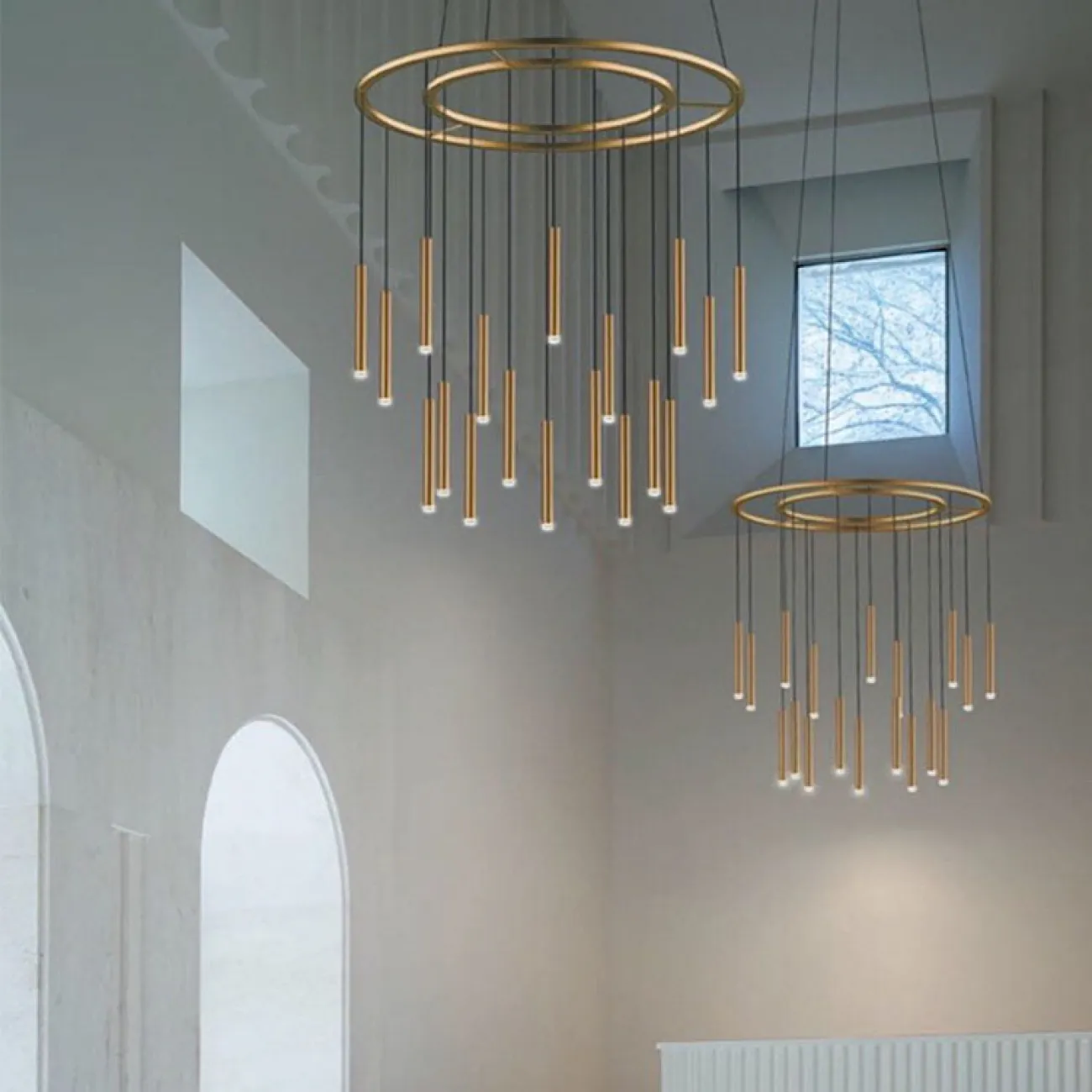 Подвесной светильник RHEA R L6 от ImperiumLoft