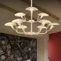 Люстра на штанге SHELT D100 White от ImperiumLoft