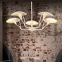 Люстра на штанге SHELT D100 White от ImperiumLoft