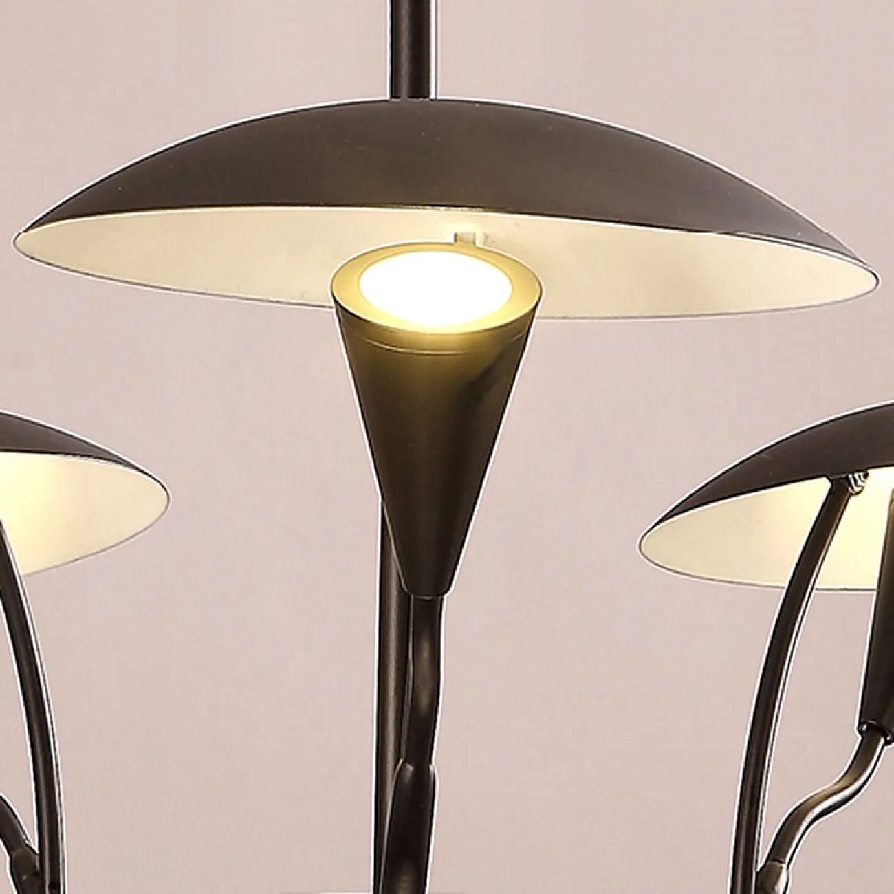 Люстра на штанге SHELT D83 Black от ImperiumLoft