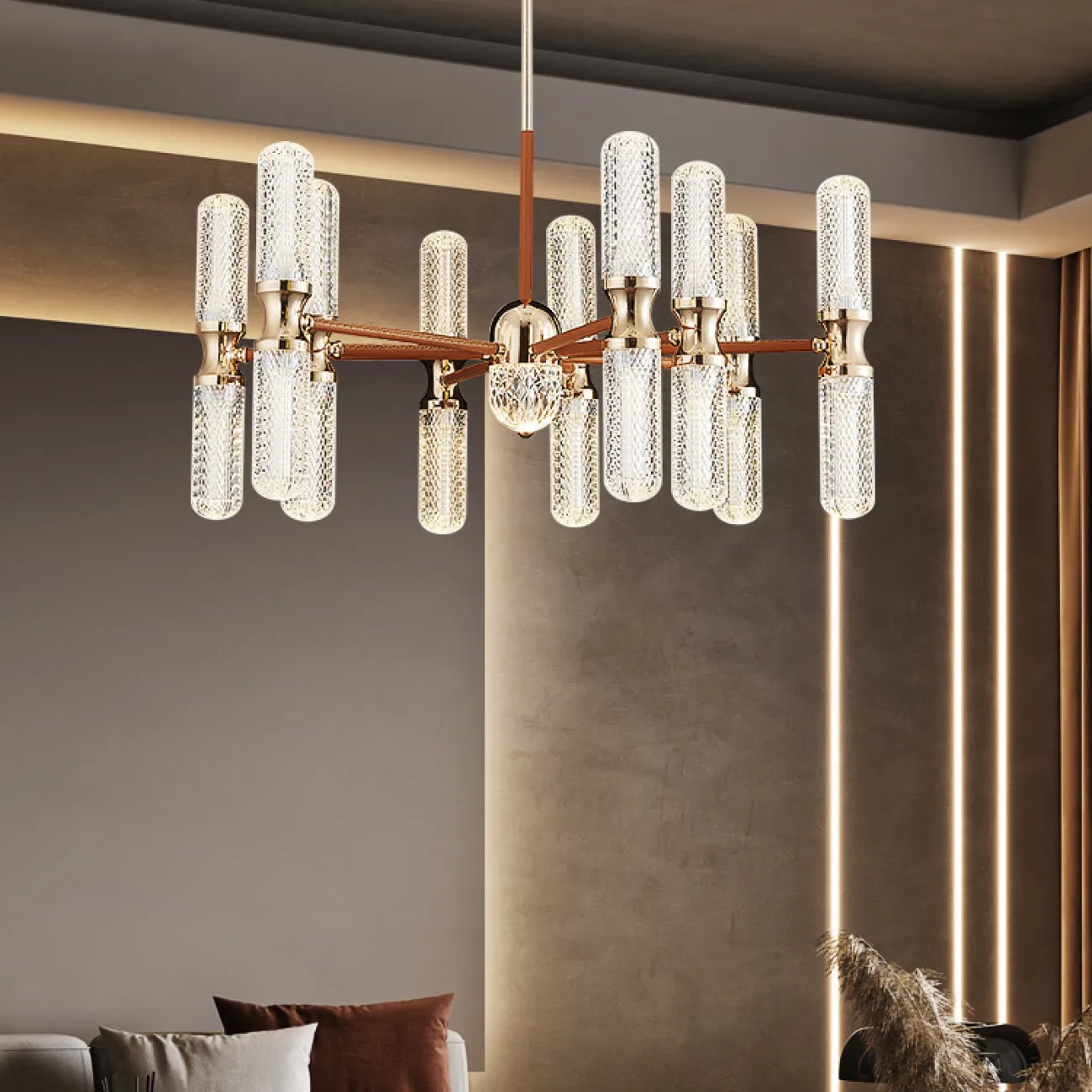 Потолочная люстра CAMILLA L18      от ImperiumLoft