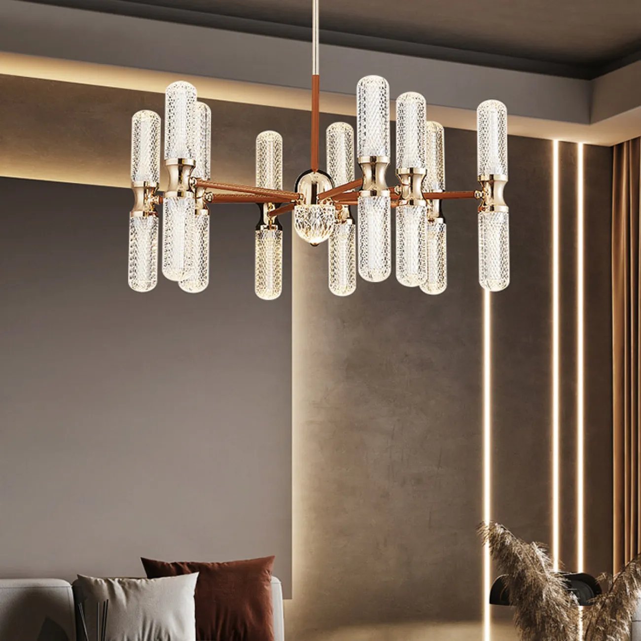 Потолочная люстра CAMILLA L18      от ImperiumLoft