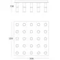 Потолочный светильник Meurice Flush Mount Ceiling Light designed by Jonathan Adler от LaLume