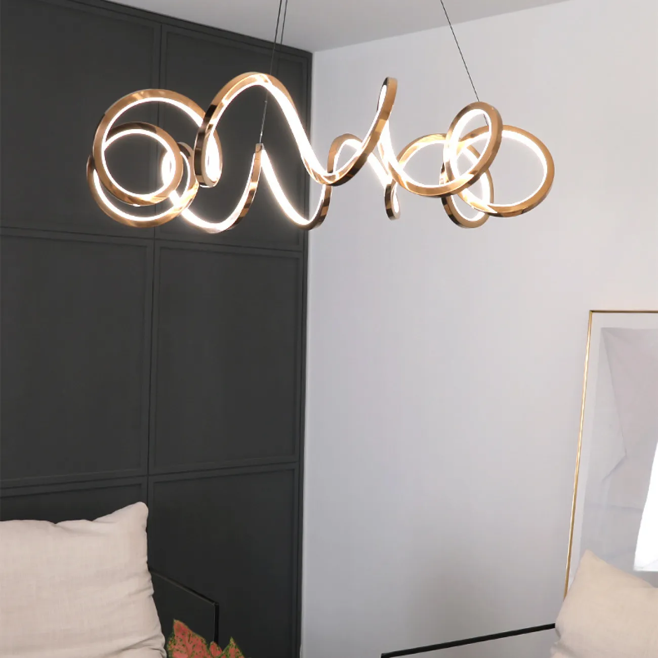 Подвесная люстра MARCELA D60 от ImperiumLoft