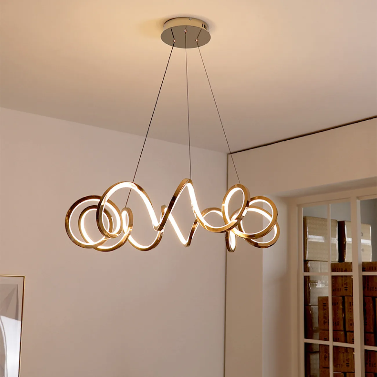 Подвесная люстра MARCELA D60 от ImperiumLoft