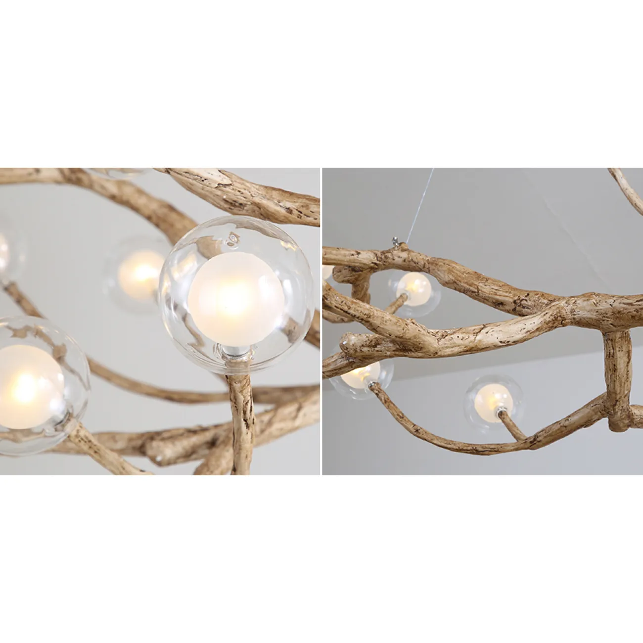 Люстра ветвь дерева Tree branch chandelier vintage от ImperiumLoft