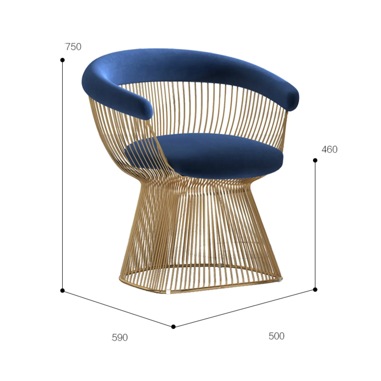 Дизайнерский стул LaLume - ST00105