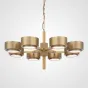 Подвесная люстра Hans-Agne Jakobsson Large Brass Chandelier for Markaryd in Sweden от ImperiumLoft