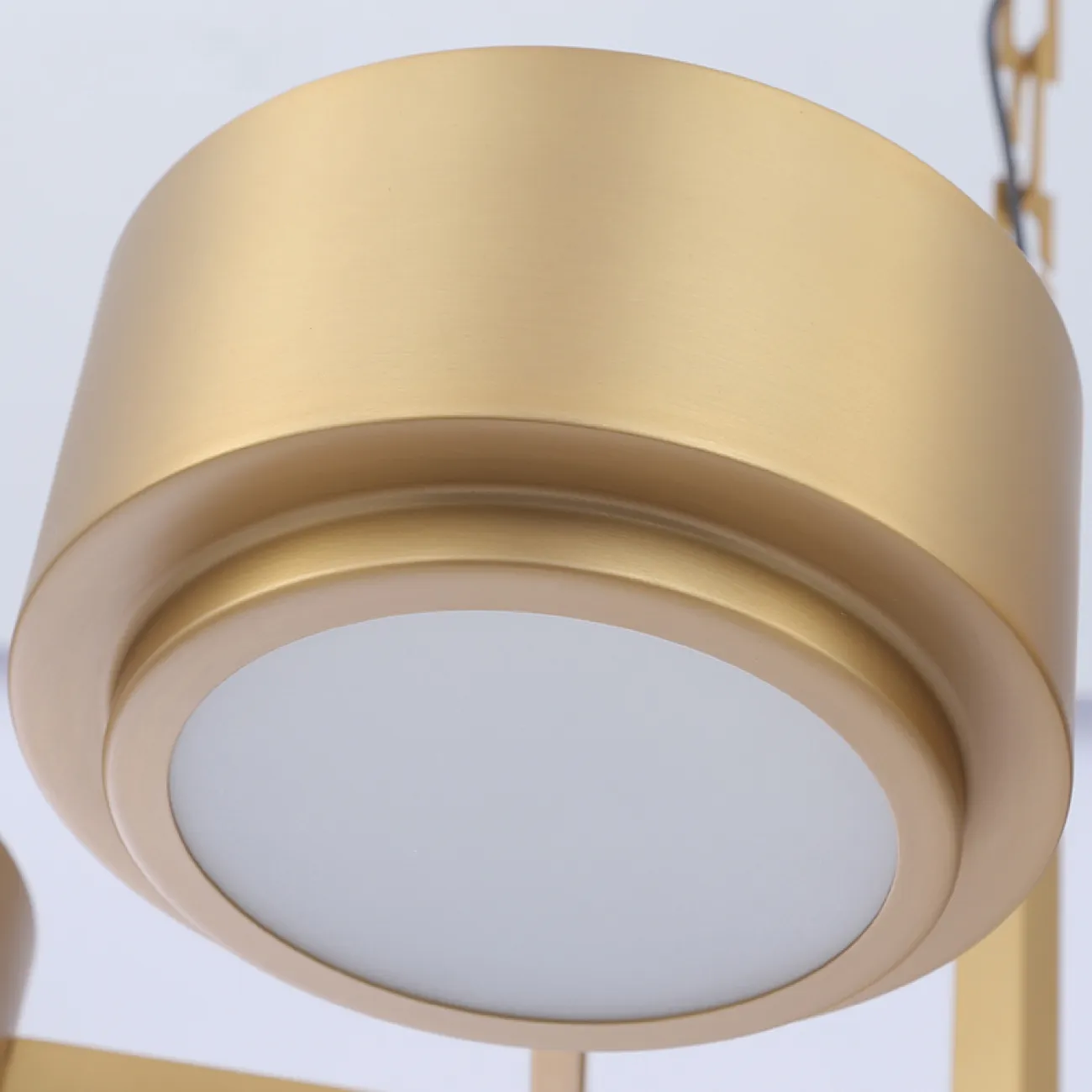 Подвесная люстра Hans-Agne Jakobsson Large Brass Chandelier for Markaryd in Sweden от ImperiumLoft