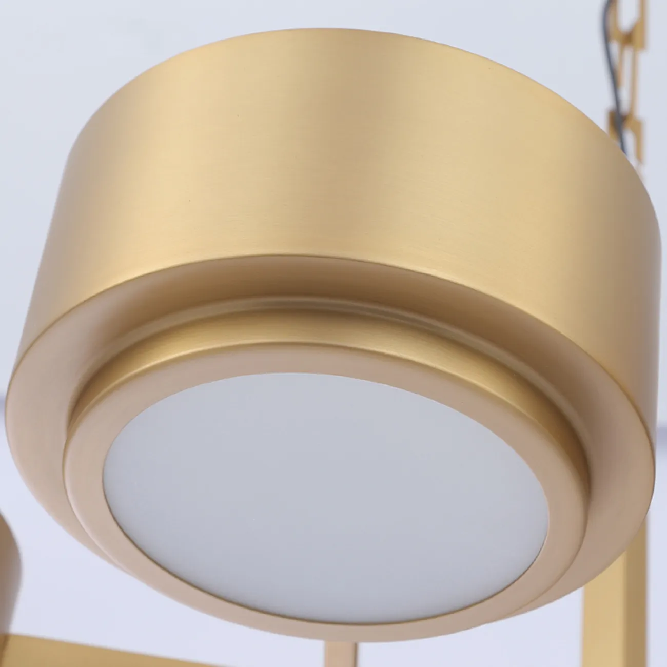 Подвесная люстра Hans-Agne Jakobsson Large Brass Chandelier for Markaryd in Sweden от ImperiumLoft