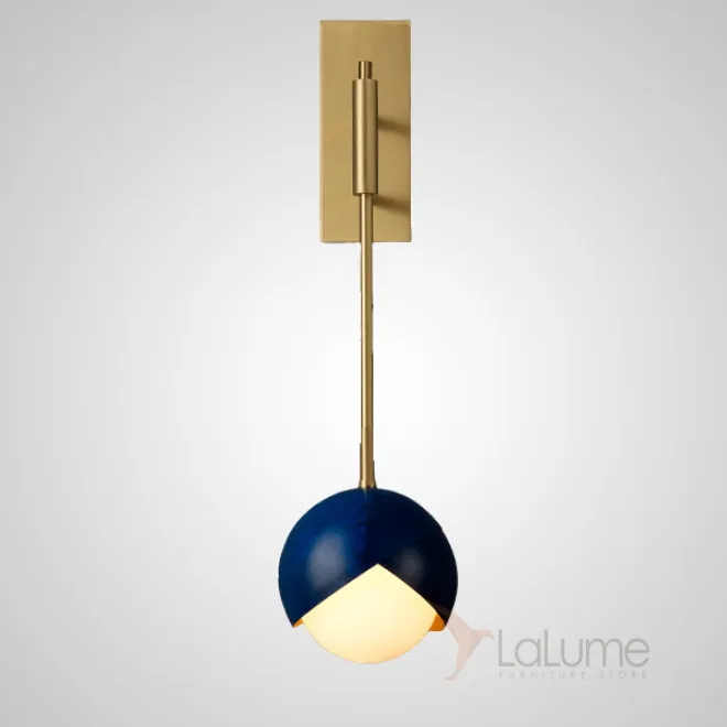 Настенный светильник FLORIS WALL B Bronze Blue от ImperiumLoft