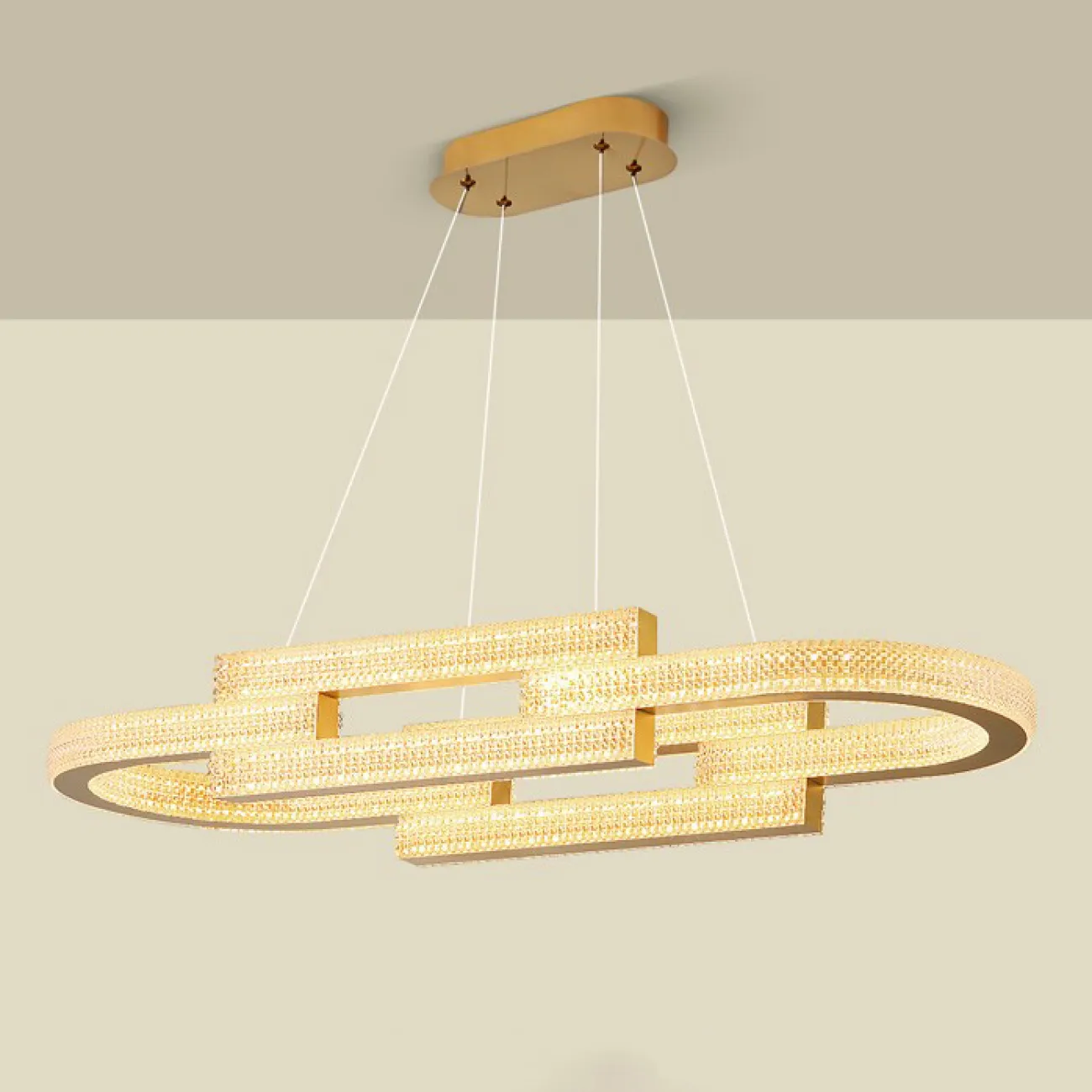 Подвесной светильник LOUELLA B L90 Brass Трехцветный свет от ImperiumLoft Подвесной светильник LOUELLA B L90 Brass Трехцветный свет от ImperiumLoft