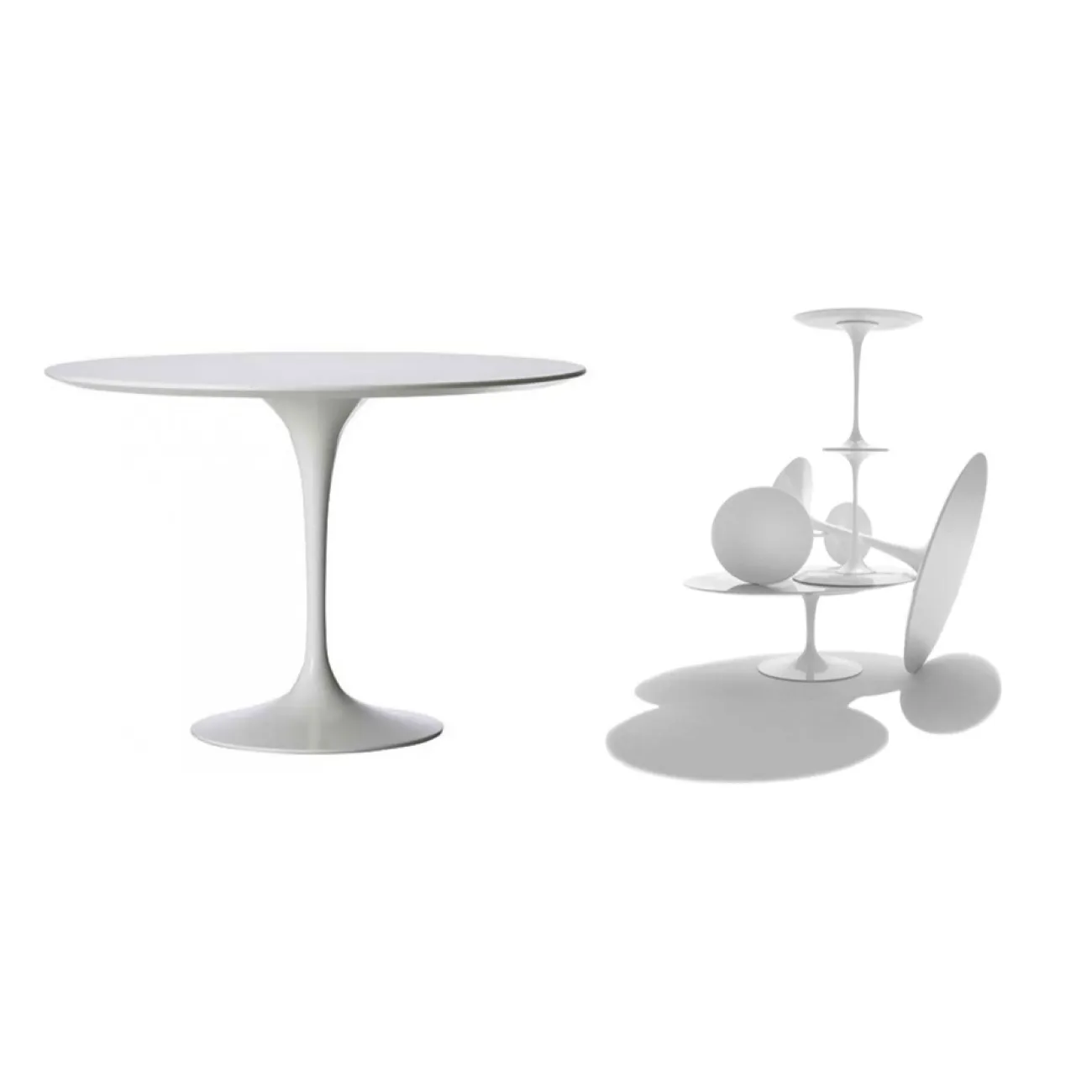 Стол Tulip designed by Eero Saarinen		 in 1956 от LaLume