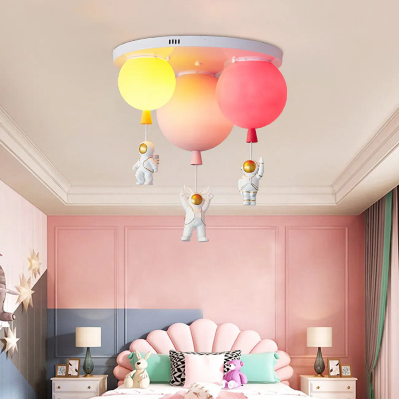 Потолочный светильник MERCURY MORE L3 Blue Yellow White от ImperiumLoft