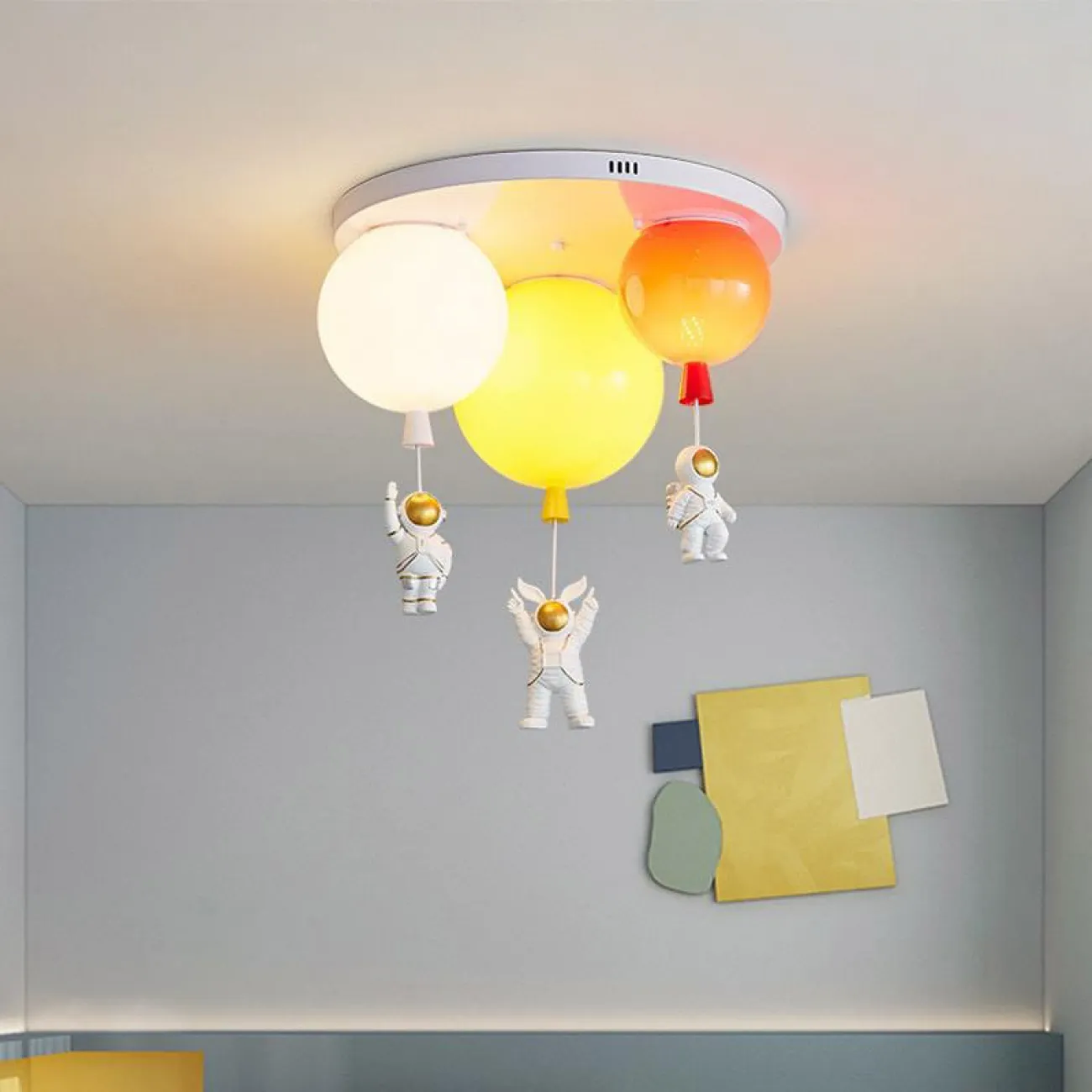 Потолочный светильник MERCURY MORE L3 Blue Yellow White от ImperiumLoft