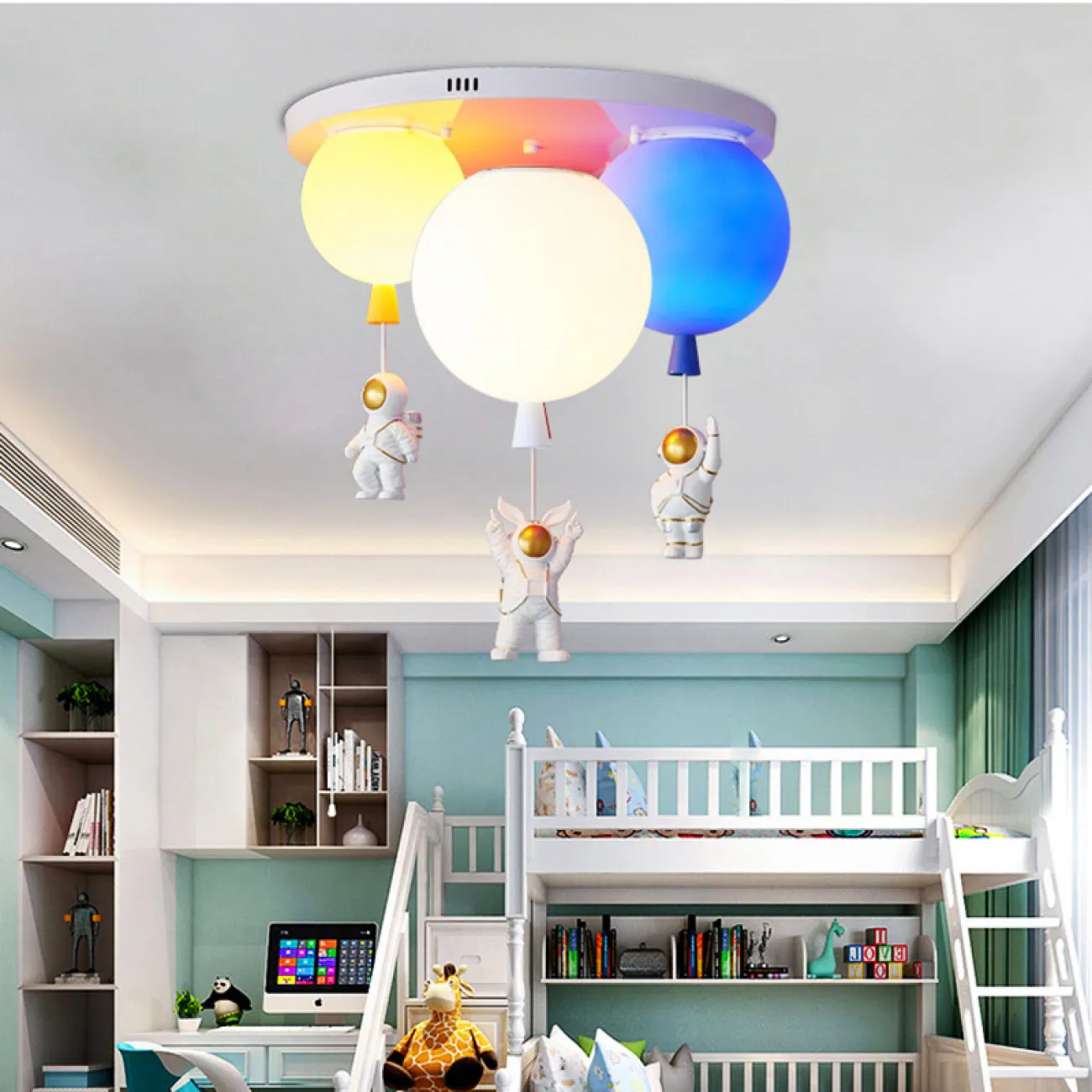 Потолочный светильник MERCURY MORE L3 Blue Yellow White от ImperiumLoft