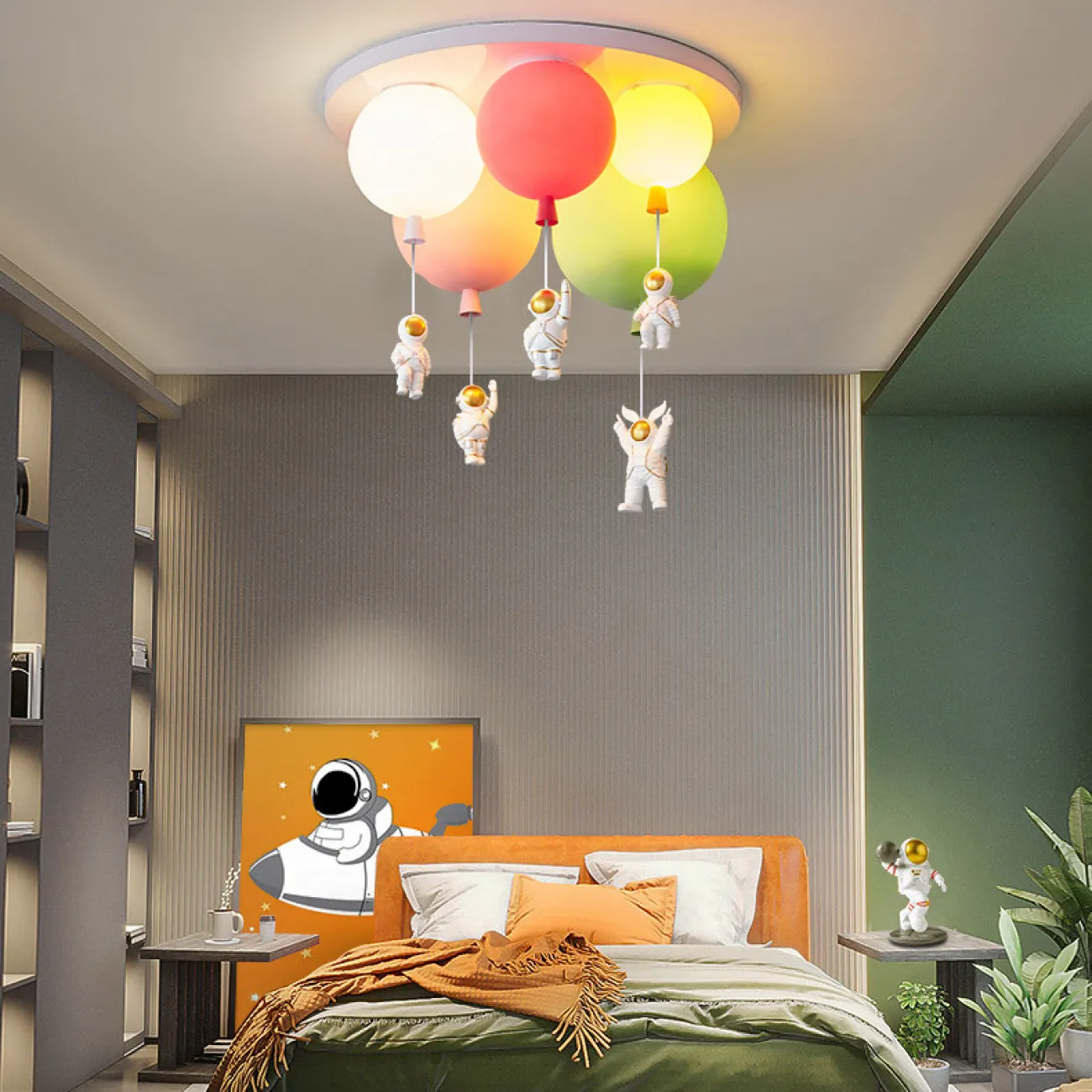 Потолочный светильник MERCURY MORE L3 Blue Yellow White от ImperiumLoft