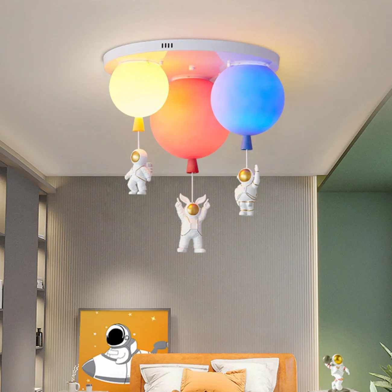 Потолочный светильник MERCURY MORE L3 Blue Yellow White от ImperiumLoft