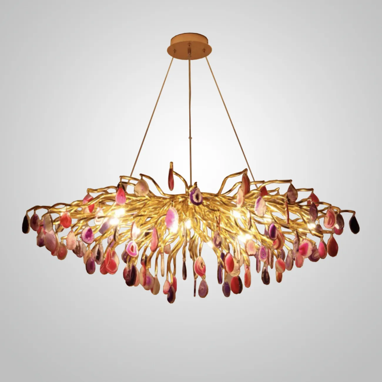 Подвесная люстра AGATE COLOR L11 от ImperiumLoft