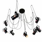 Подвесной светильник Tube Pendant Black от LaLume