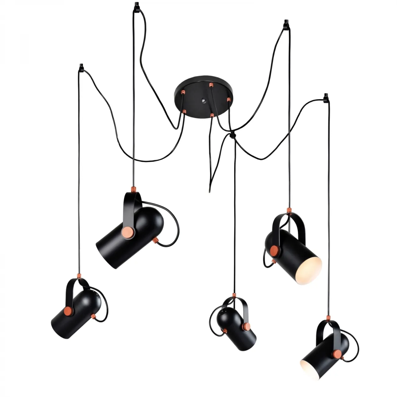 Подвесной светильник Tube Pendant Black от LaLume