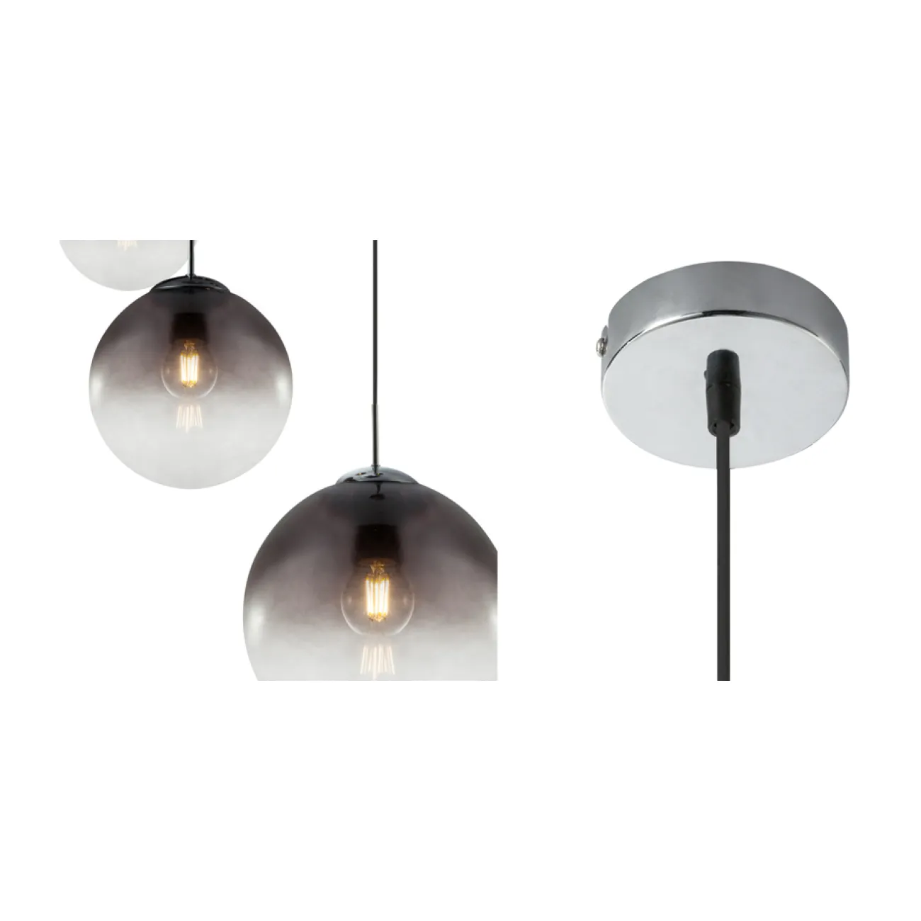 Светильник Ball Sunrise Pendant lamp smok 1 плафон designed by Tom Dixon