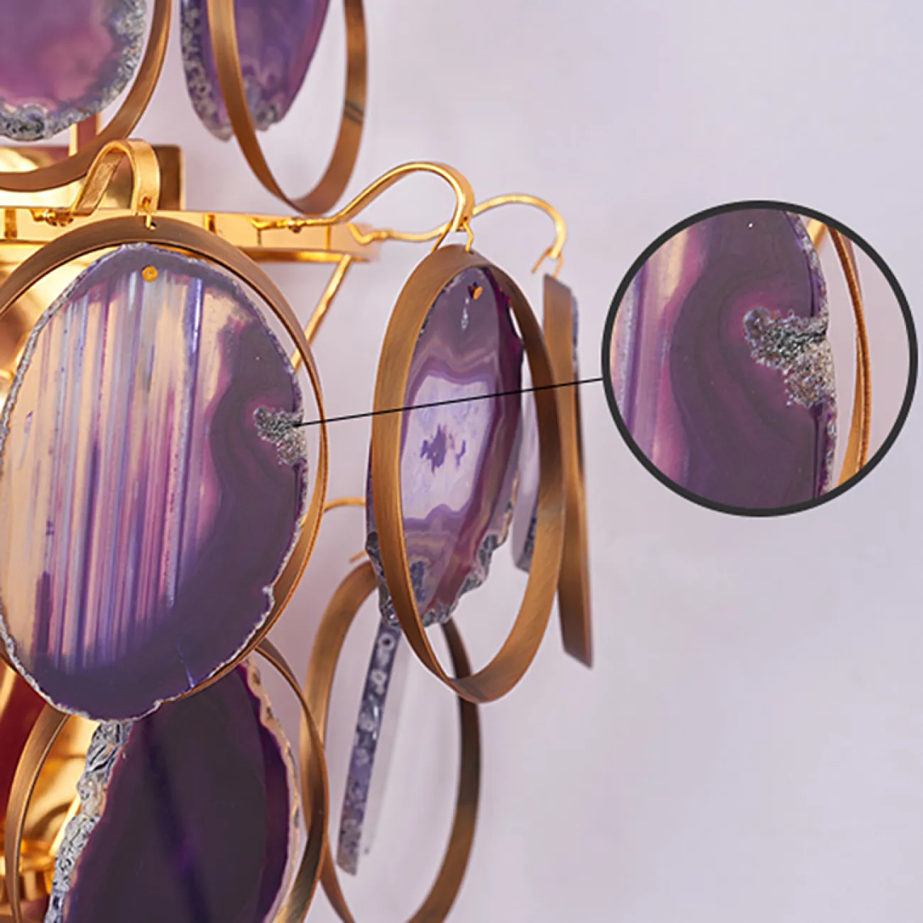 Бра AGATE WALL Multicolored от ImperiumLoft